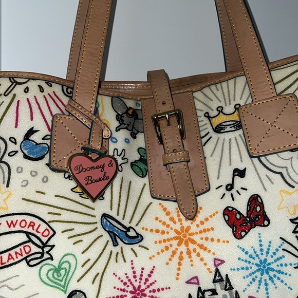 DOONEY & BOURKE  DISNEY ICON TOTE BAG👛👜💝👑💝👛👜💝👑💝 MICKEY MOUSE TOTE - Picture 3 of 13